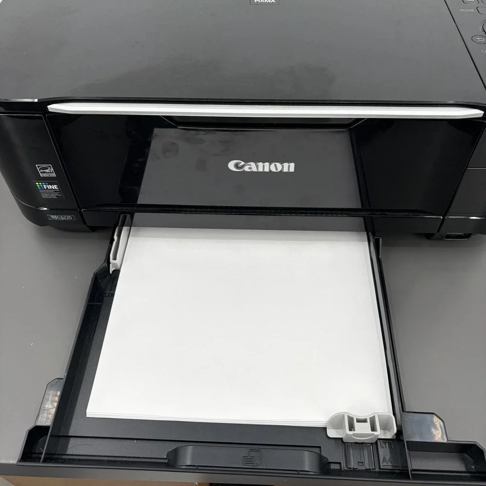 Canon PIXMA MG5220 Wireless All-In-One Inkjet Printer w/ Black Ink Tested